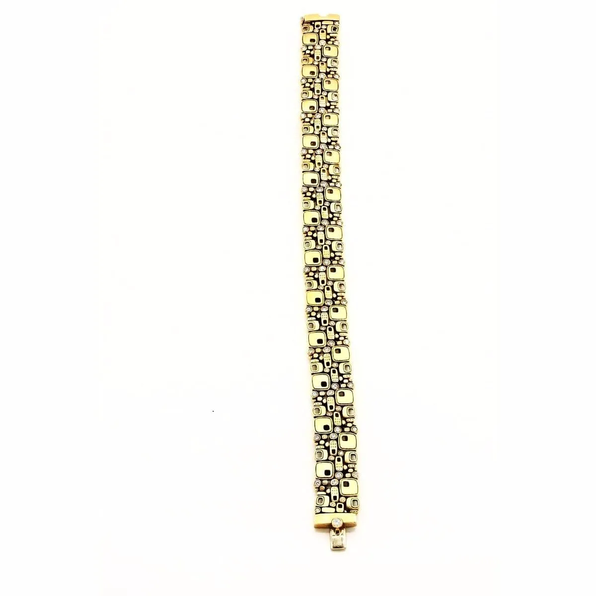 18K "Little Windows" Diamond Bracelet - B-31