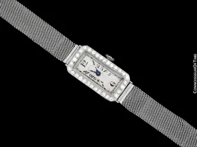 1920's Patek Philippe Tiffany & Co. Vintage Art Nouveau Ladies Watch - Platinum & Diamonds