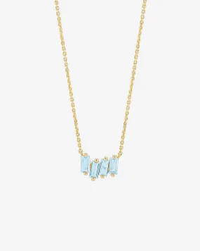 Amalfi Blue Topaz Mini Bar Pendant