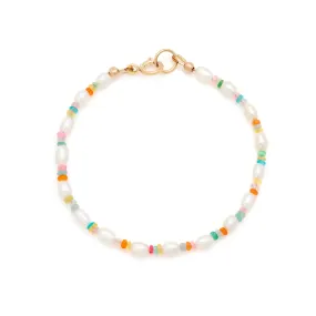 Amalfi Rainbow Bracelet | Pearl & Opal