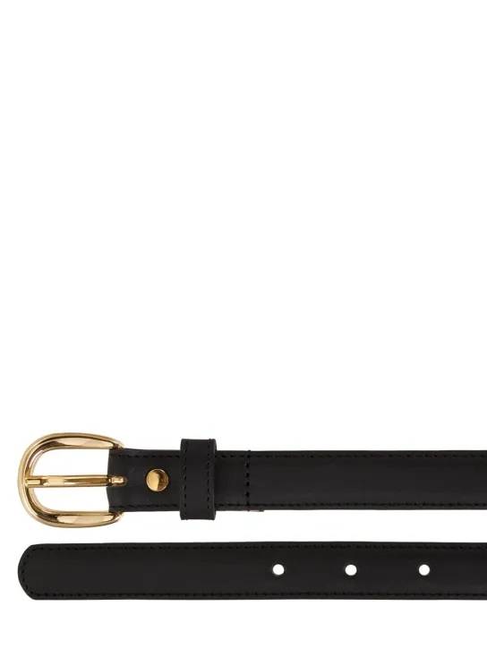 A.P.C.   Rosette leather belt 