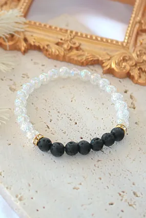 Aroma Diffuser Bracelet – Lava Stone Elastic Bracelet