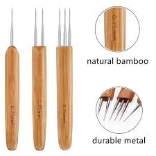 Bamboo Dreadlock Needle 0.75mm