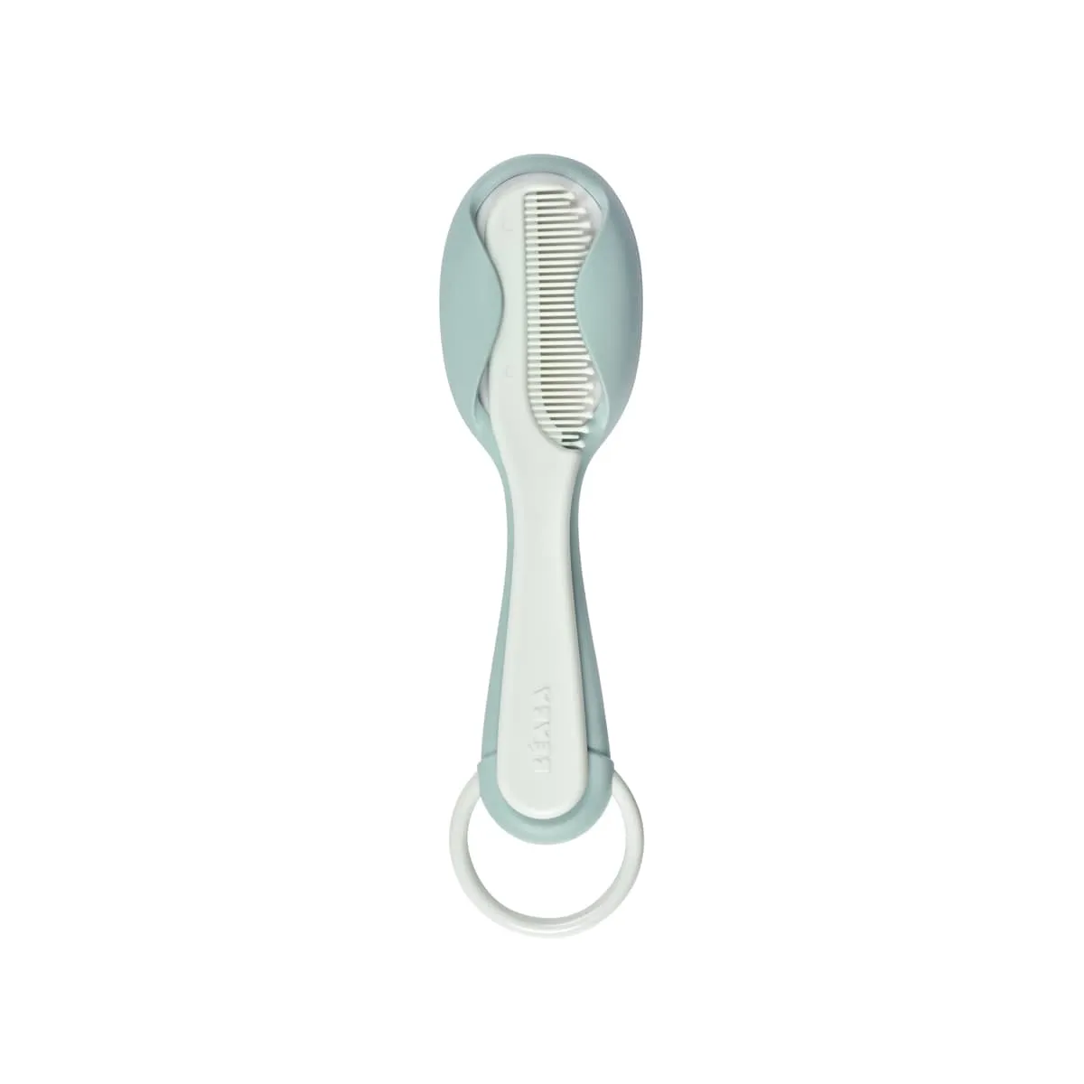 Beaba Baby Brush and Comb - Green Blue