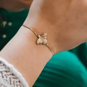 Bee Bracelet For Women - Gold or Silver