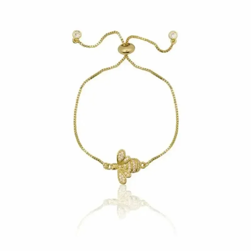 Bee Bracelet For Women - Gold or Silver