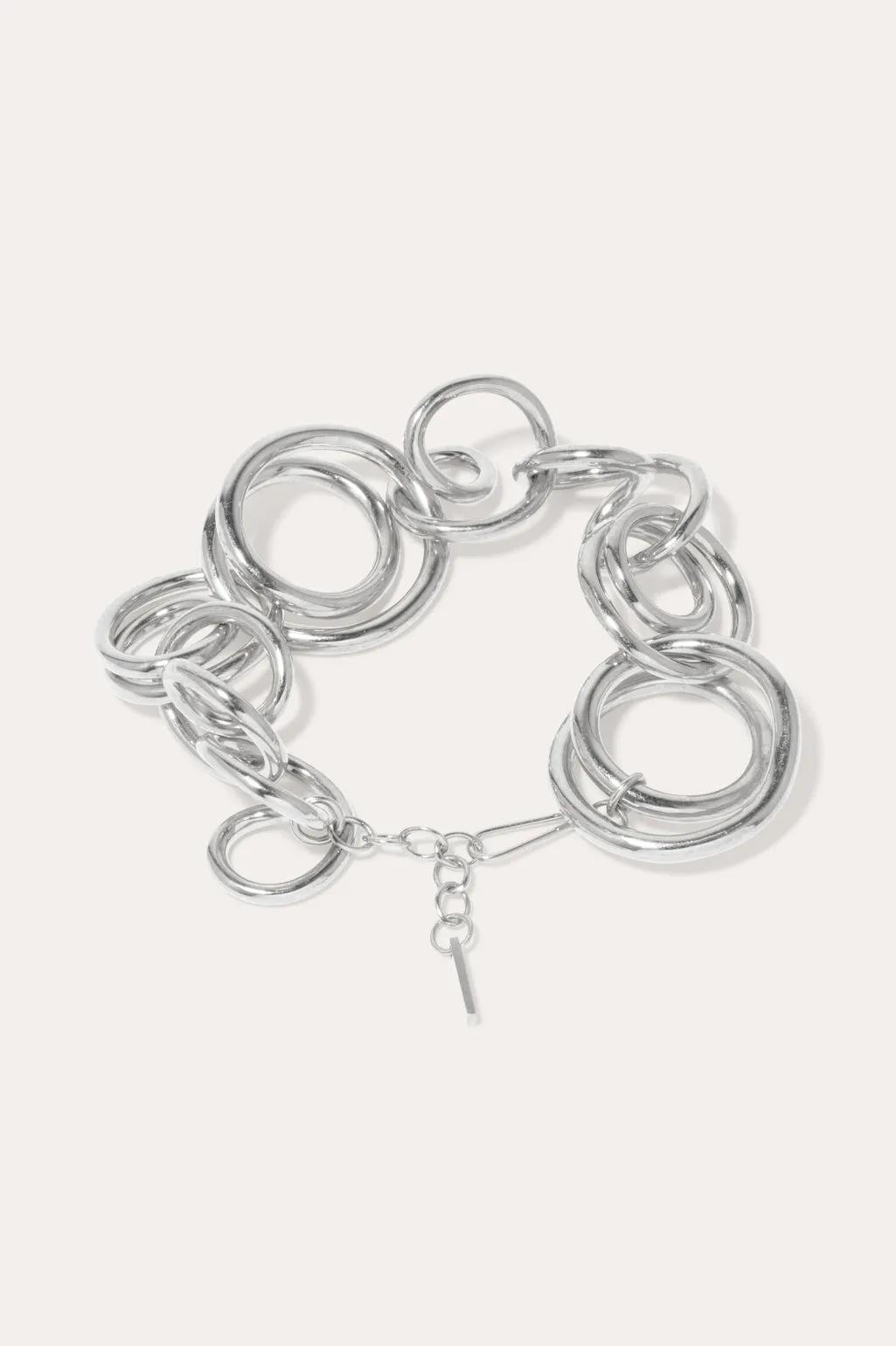 Befuddled - Platinum Plated Bracelet