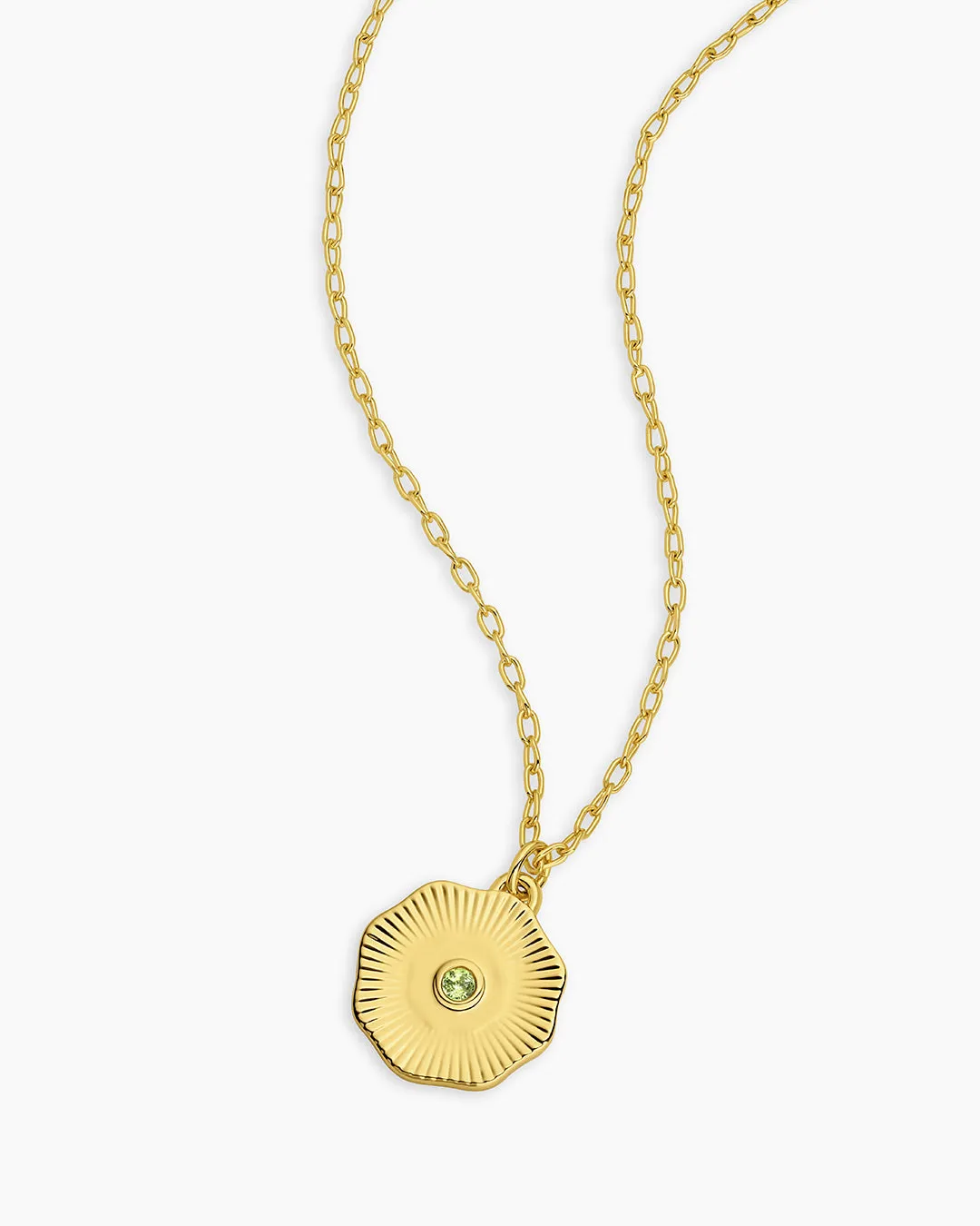 Birthstone Coin Necklace