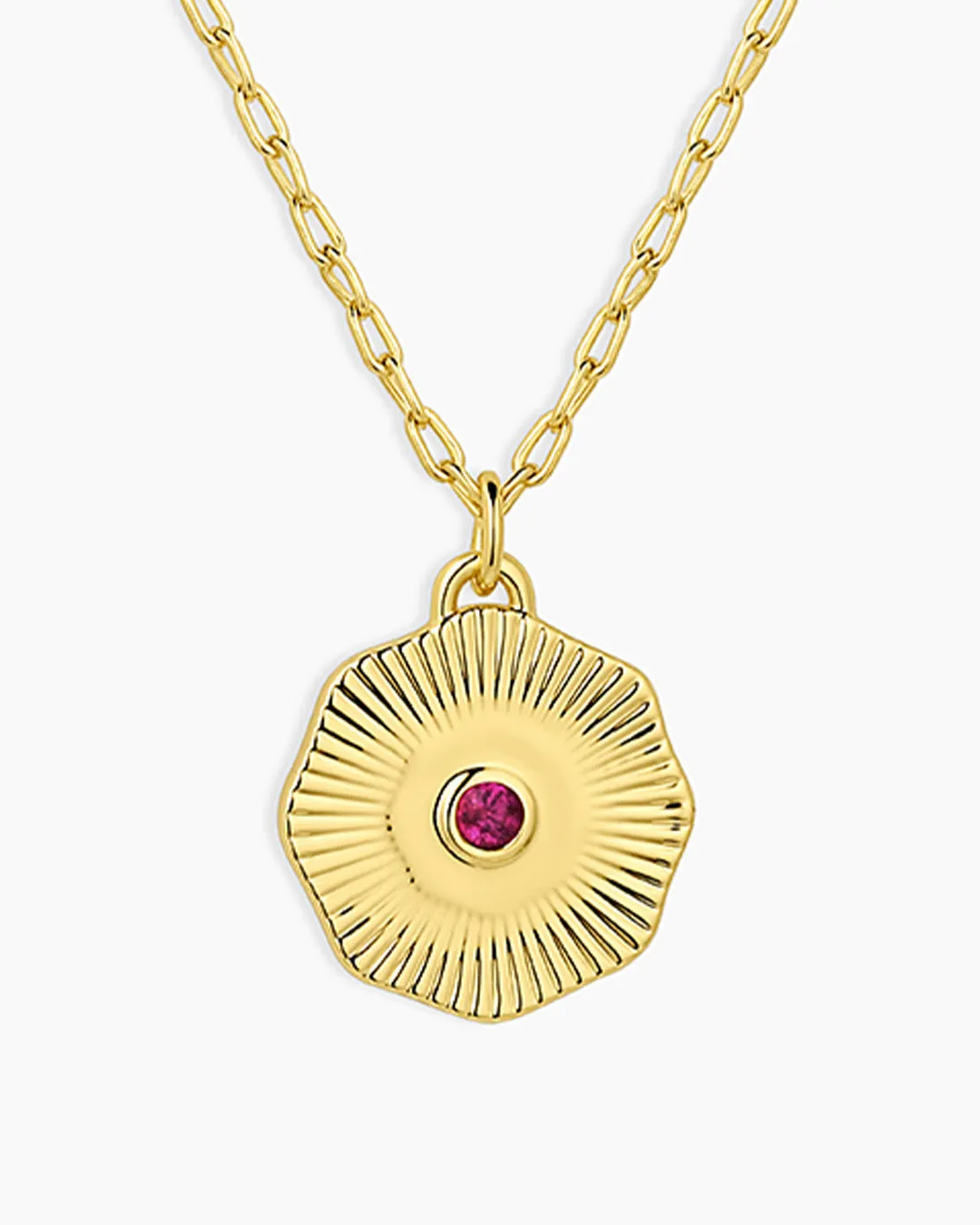 Birthstone Coin Necklace