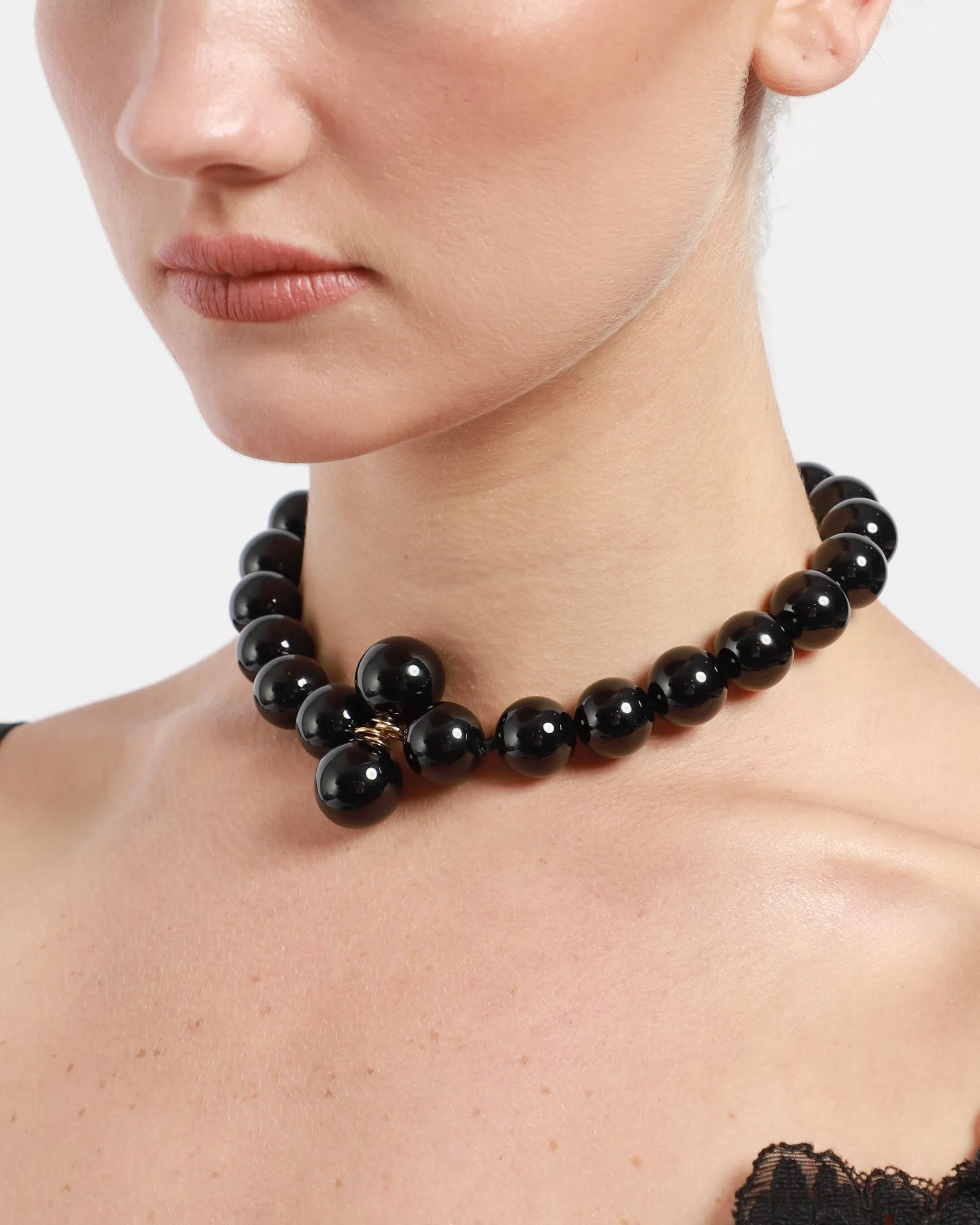 Black Bandage Necklace