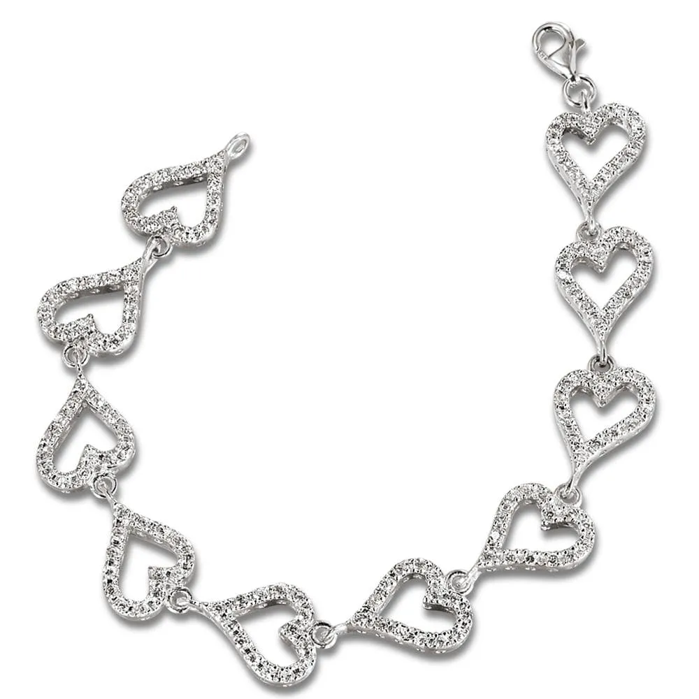 Bonded Hearts Bracelet