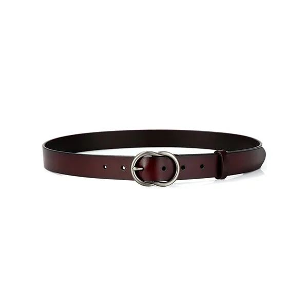 Brown Women Genuine Leather Belt 棕色女士真皮皮带 KCBELT1063b