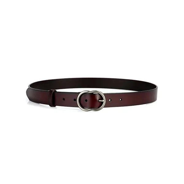 Brown Women Genuine Leather Belt 棕色女士真皮皮带 KCBELT1063b