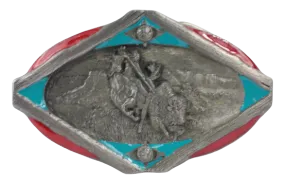 Buffalo Hunt Belt Buckle