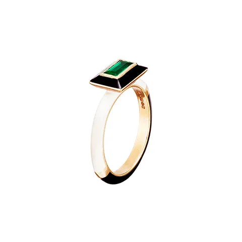 Candy Lacquer Ring Emerald