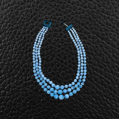 Chalcedony Bead Necklace