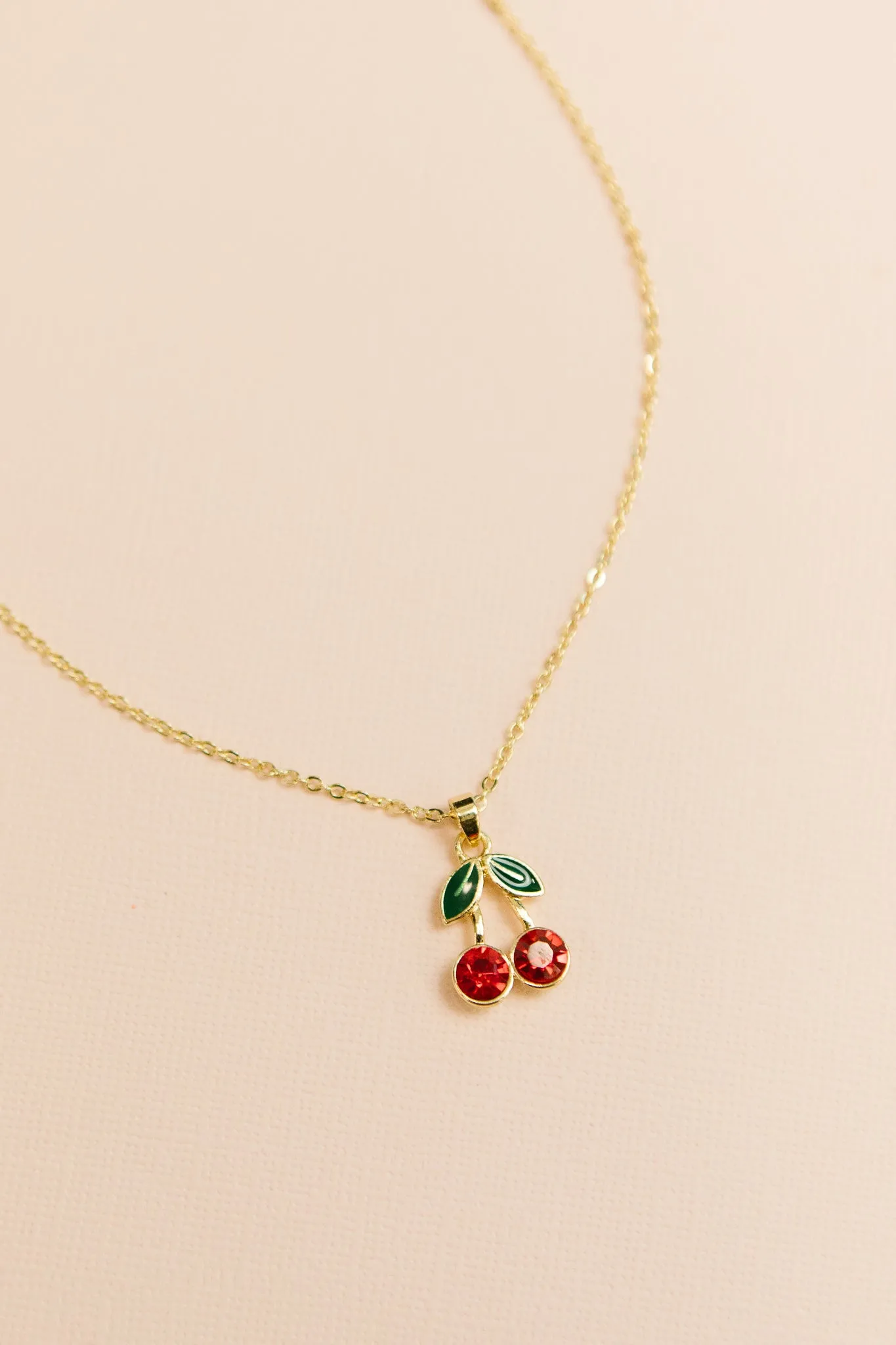 Cherry Kiss Necklace