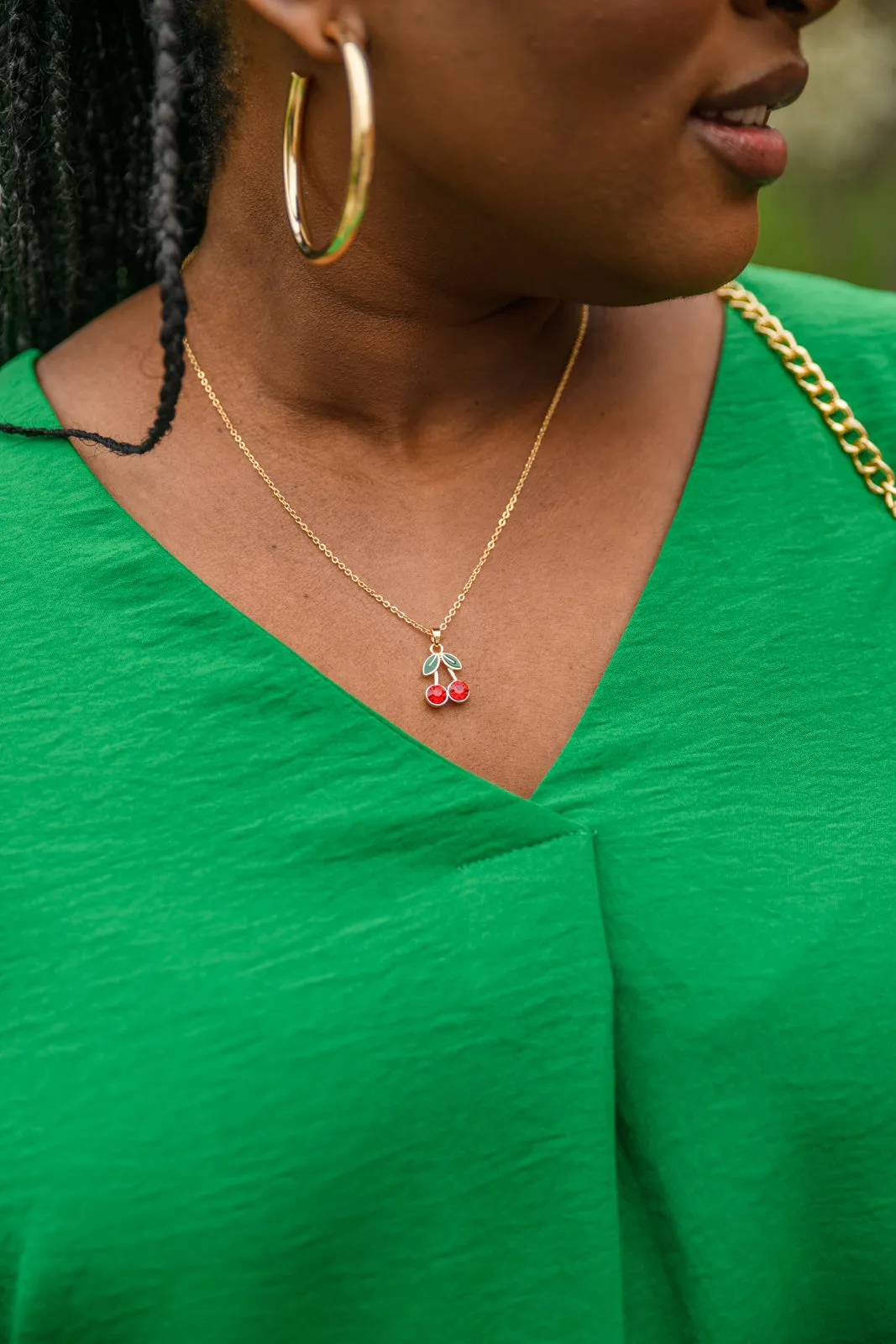 Cherry Kiss Necklace