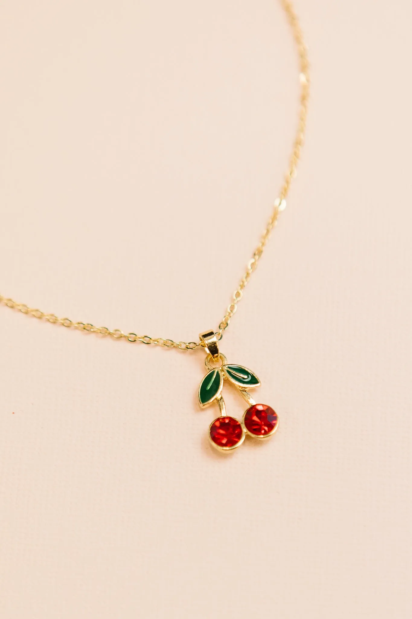 Cherry Kiss Necklace