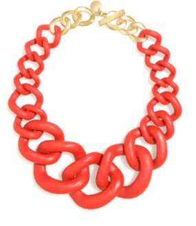 Chunky Links Statement Necklace Fiesta