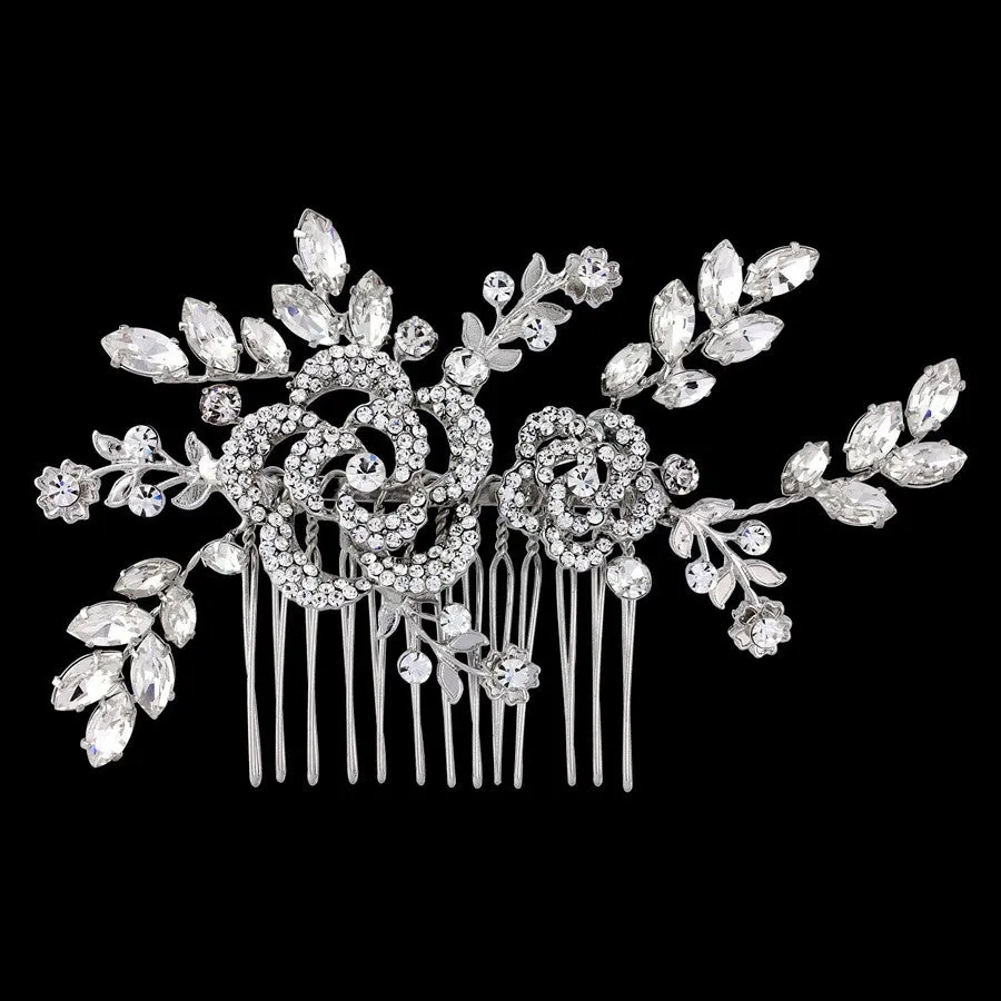 Clara Crystal Hair Comb