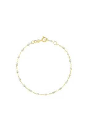 Classic Gigi Yellow Gold 6'7" Bracelet- Opal