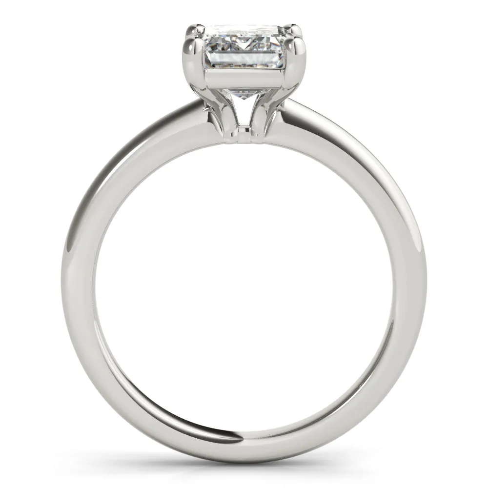 Courtney Emerald Diamond Engagement Ring Setting