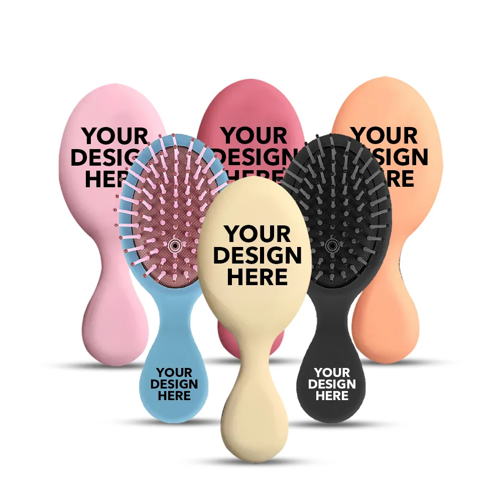 Custom Logo Soft Matte Hair Brush