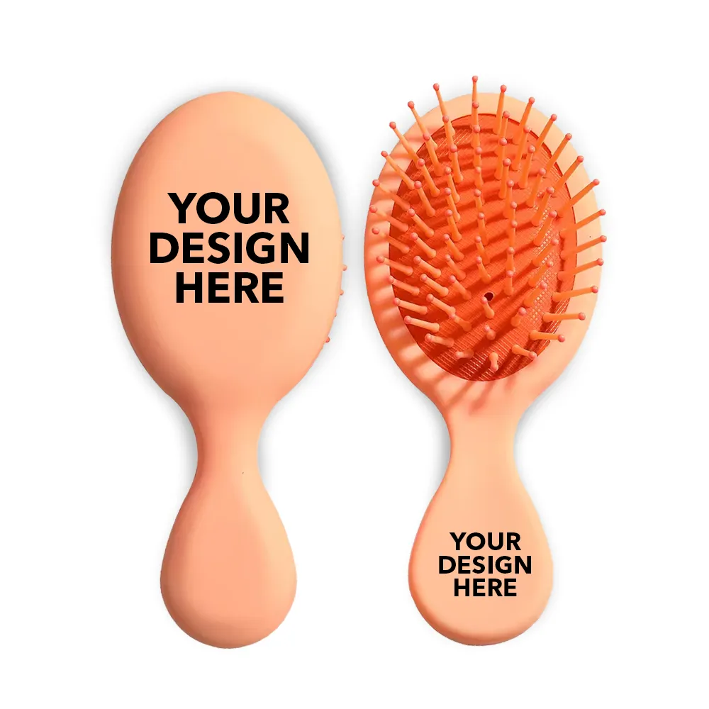 Custom Logo Soft Matte Hair Brush