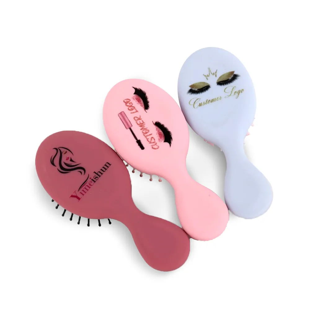 Custom Logo Soft Matte Hair Brush