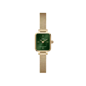 Daniel Wellington Quadro Mini Evergold Emerald Watch 15.4x18.2mm