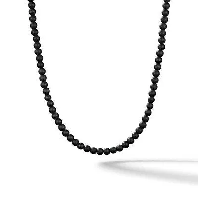 David Yurman 5mm Spiritual Bead Necklace