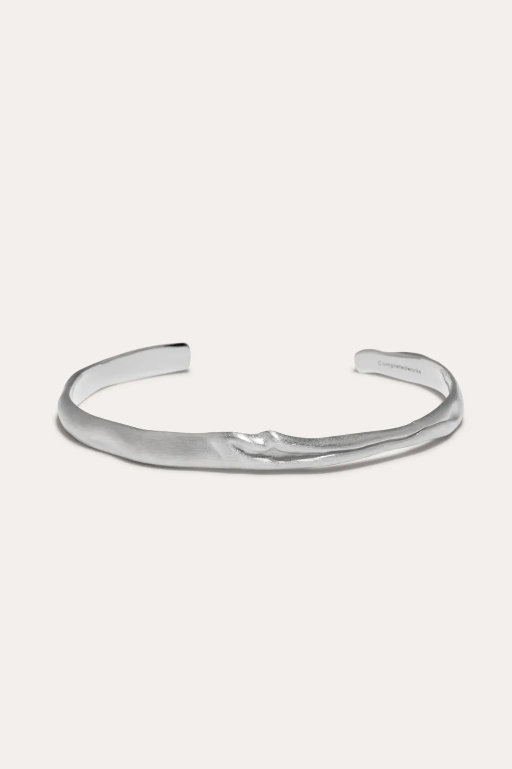 Deflated ("Do Not Inflate") - Platinum Plated Cuff