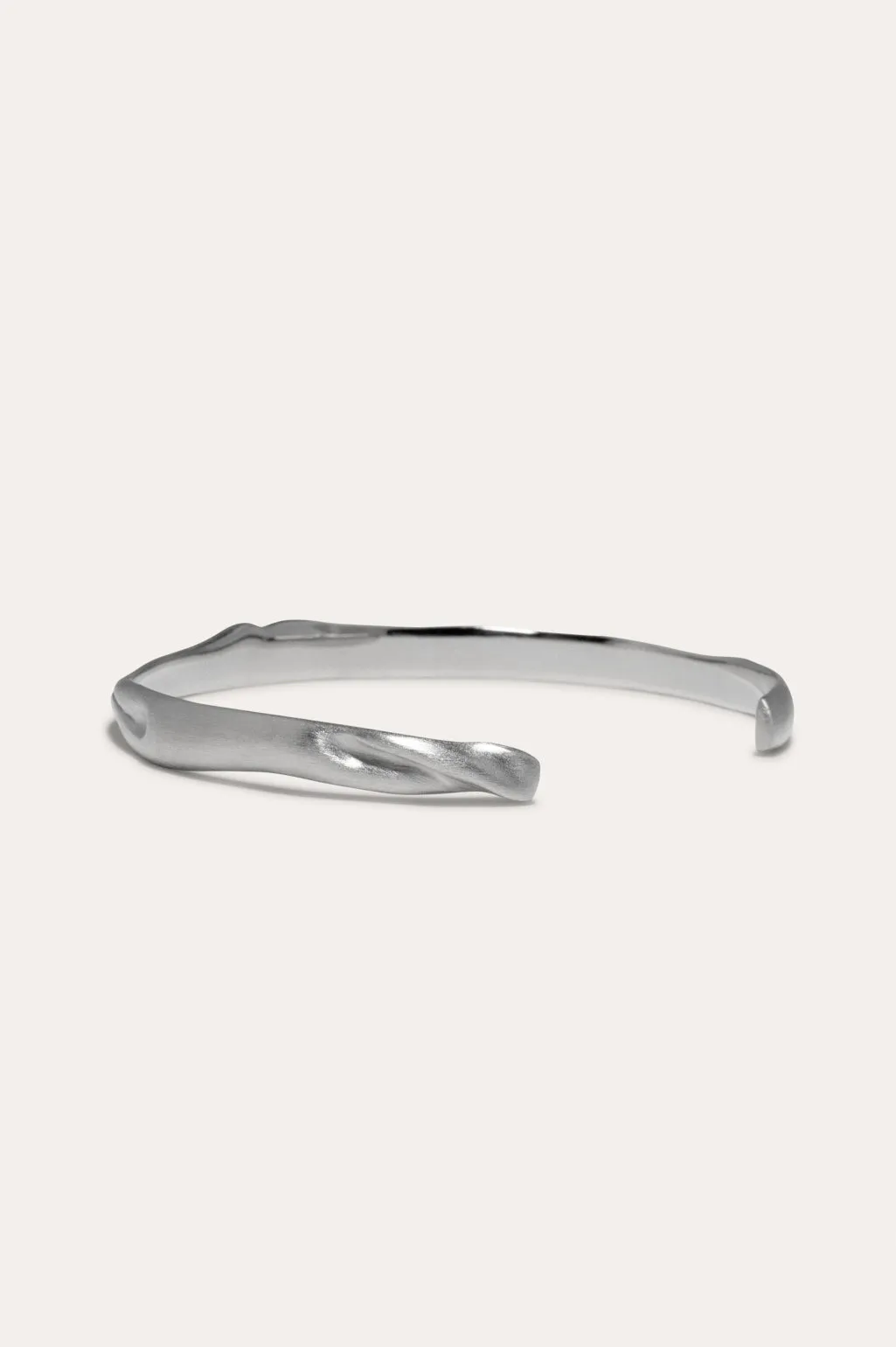 Deflated ("Do Not Inflate") - Platinum Plated Cuff