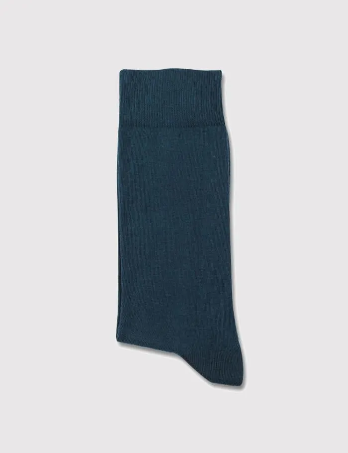 Democratique Solid Socks - Emerald Green