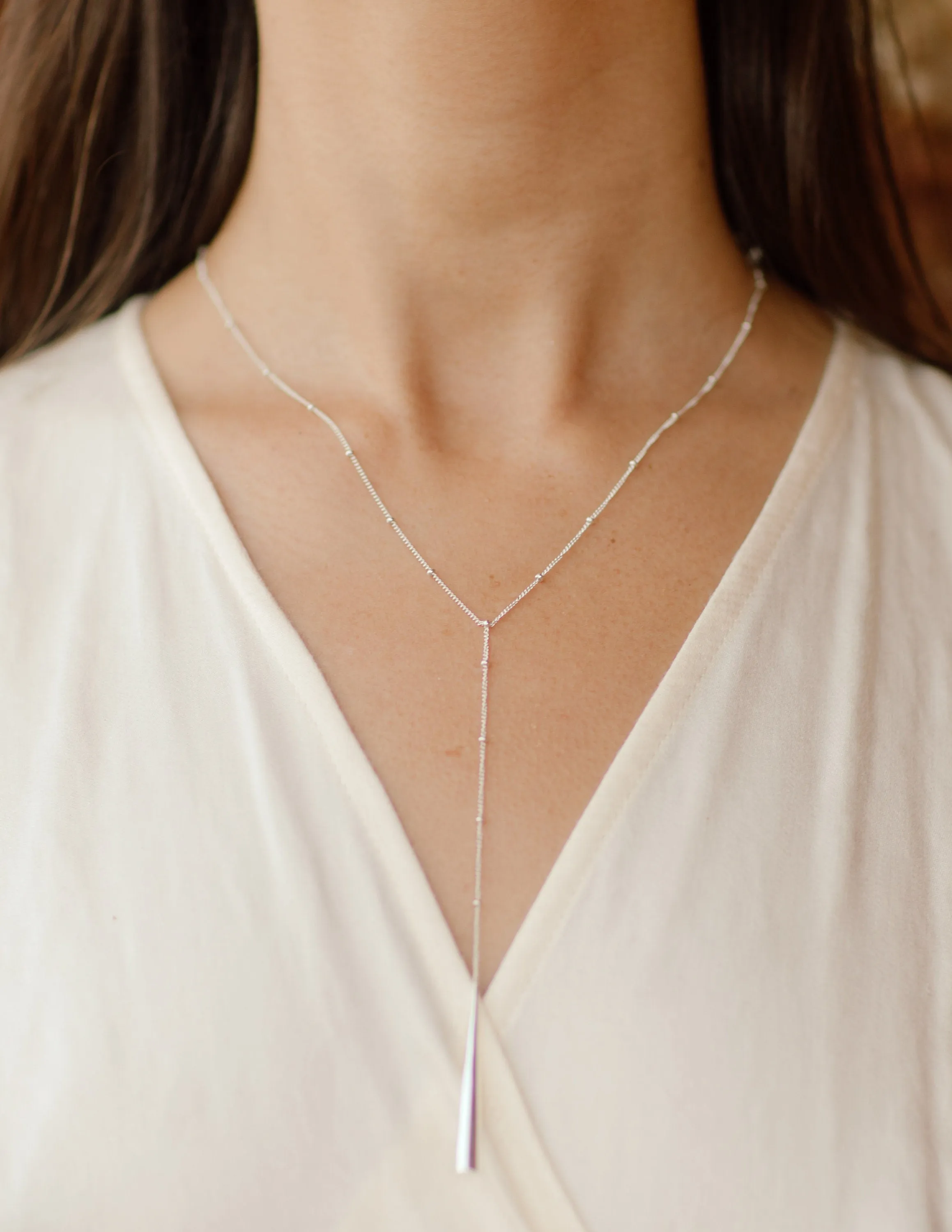 Elle Sterling Silver Necklace