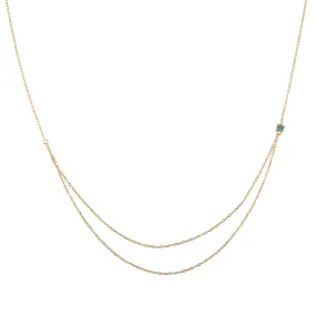 Elodie London Topaz Necklace