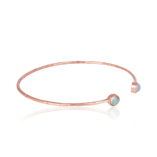 Ethiopian Opal Gemstone Bangle