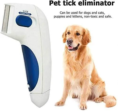 Flea Treatment Doctor | Electric Flea Comb for Pets (Dogs & Cats) | Pesticide-Free, Natural Flea & Tick Removal