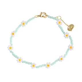 Flower Bead Bracelet