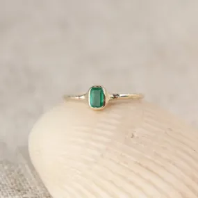 From Isla Mini Emerald Ring