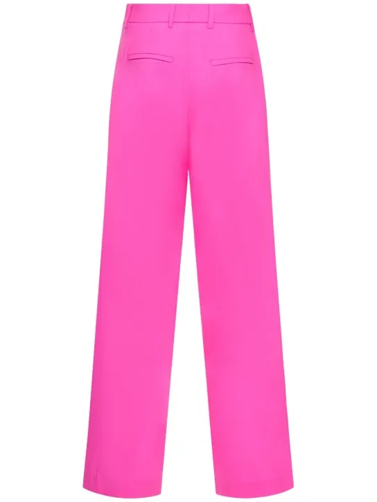 Giuseppe Di Morabito   Twisted light wool double wide pants 