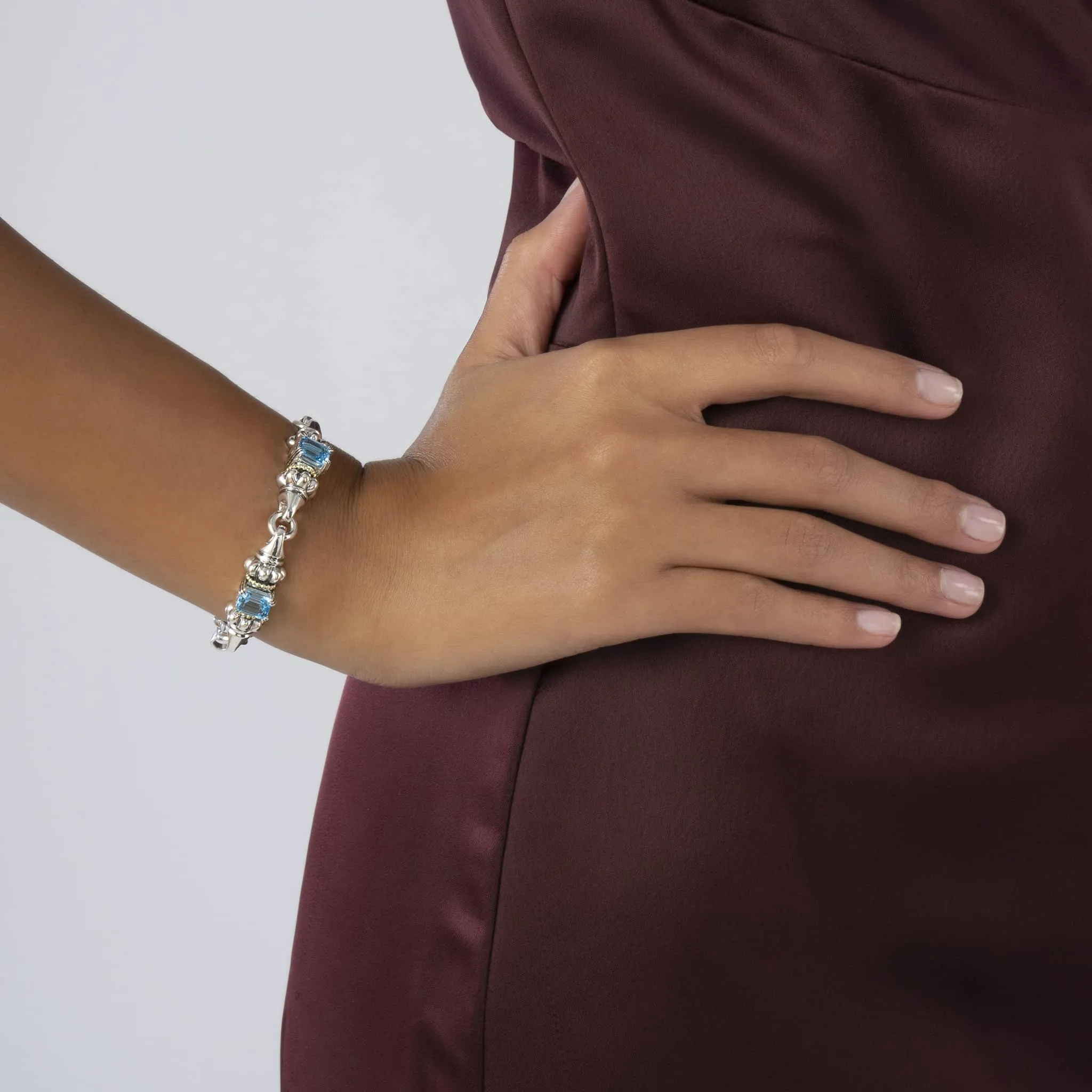 Glacier Classic Amethyst Bracelet