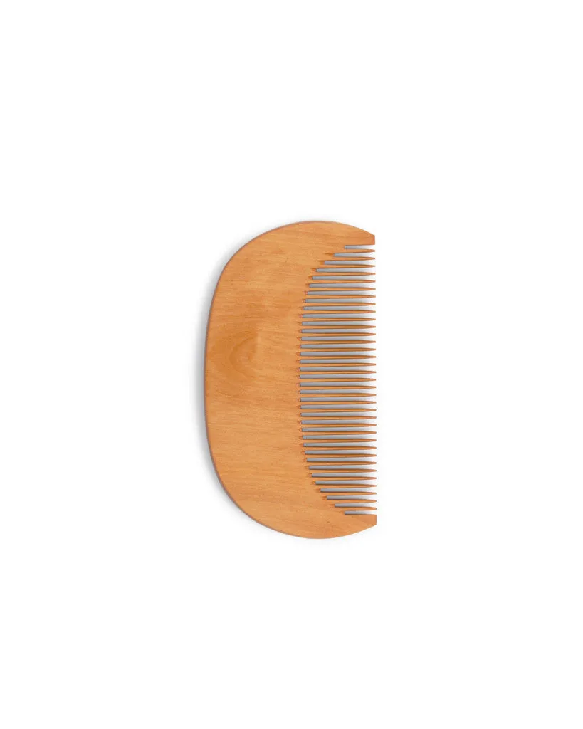 Half-Moon Boxwood Comb