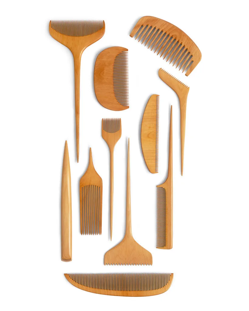 Half-Moon Boxwood Comb