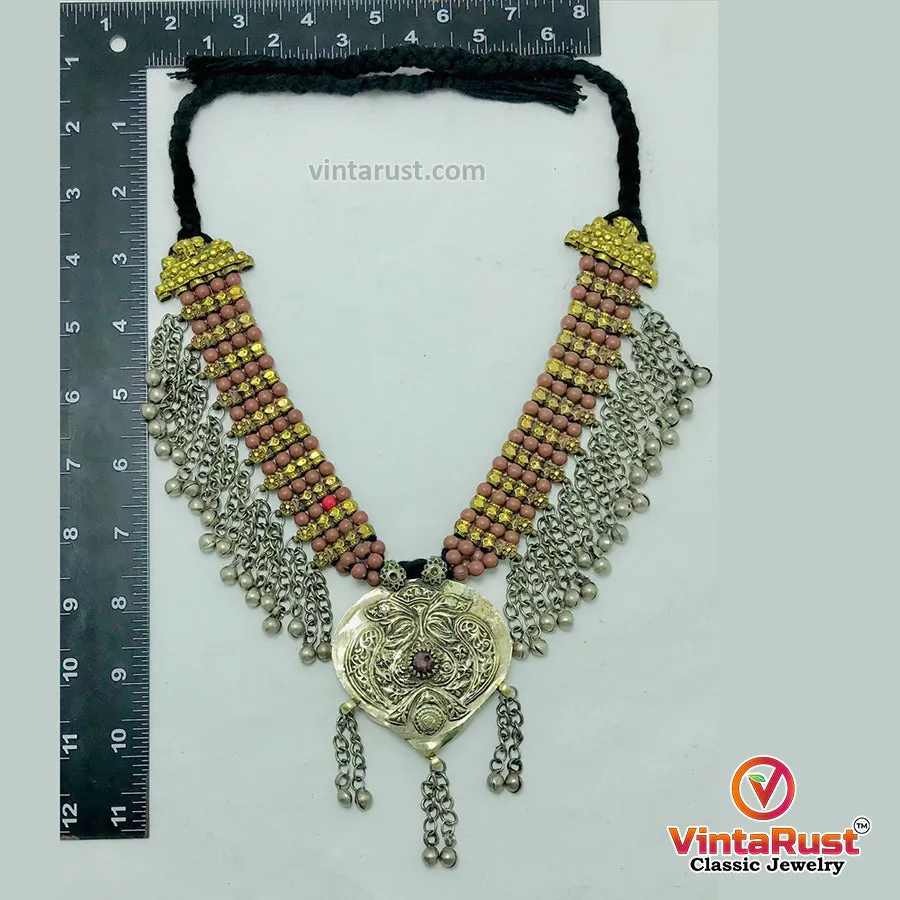 Handmade Multilayer Tribal Beaded Necklace