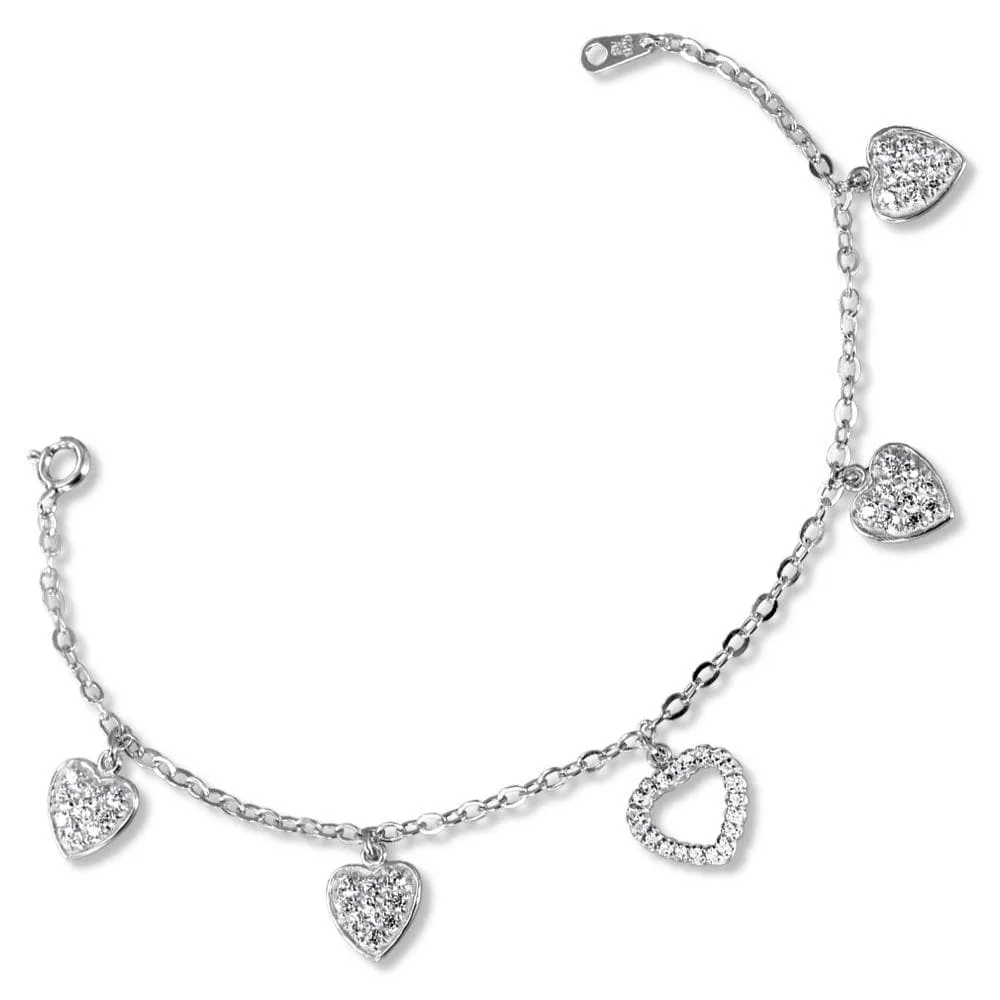 Hearts  Afire Bracelet