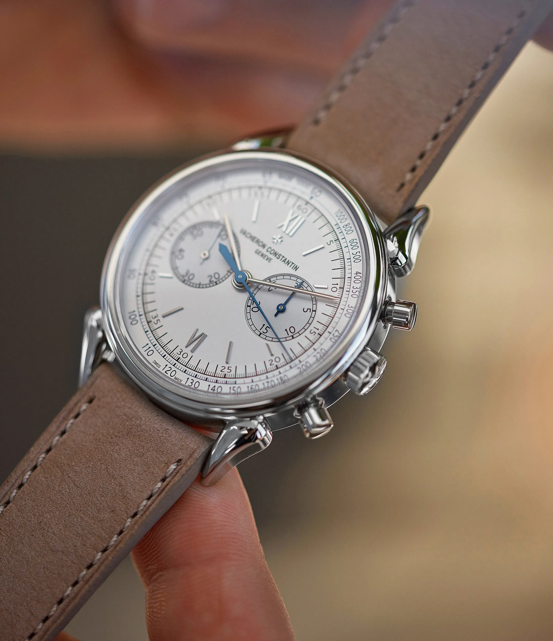 Historiques Cornes De Vache 1955 Chronograph | Platinum