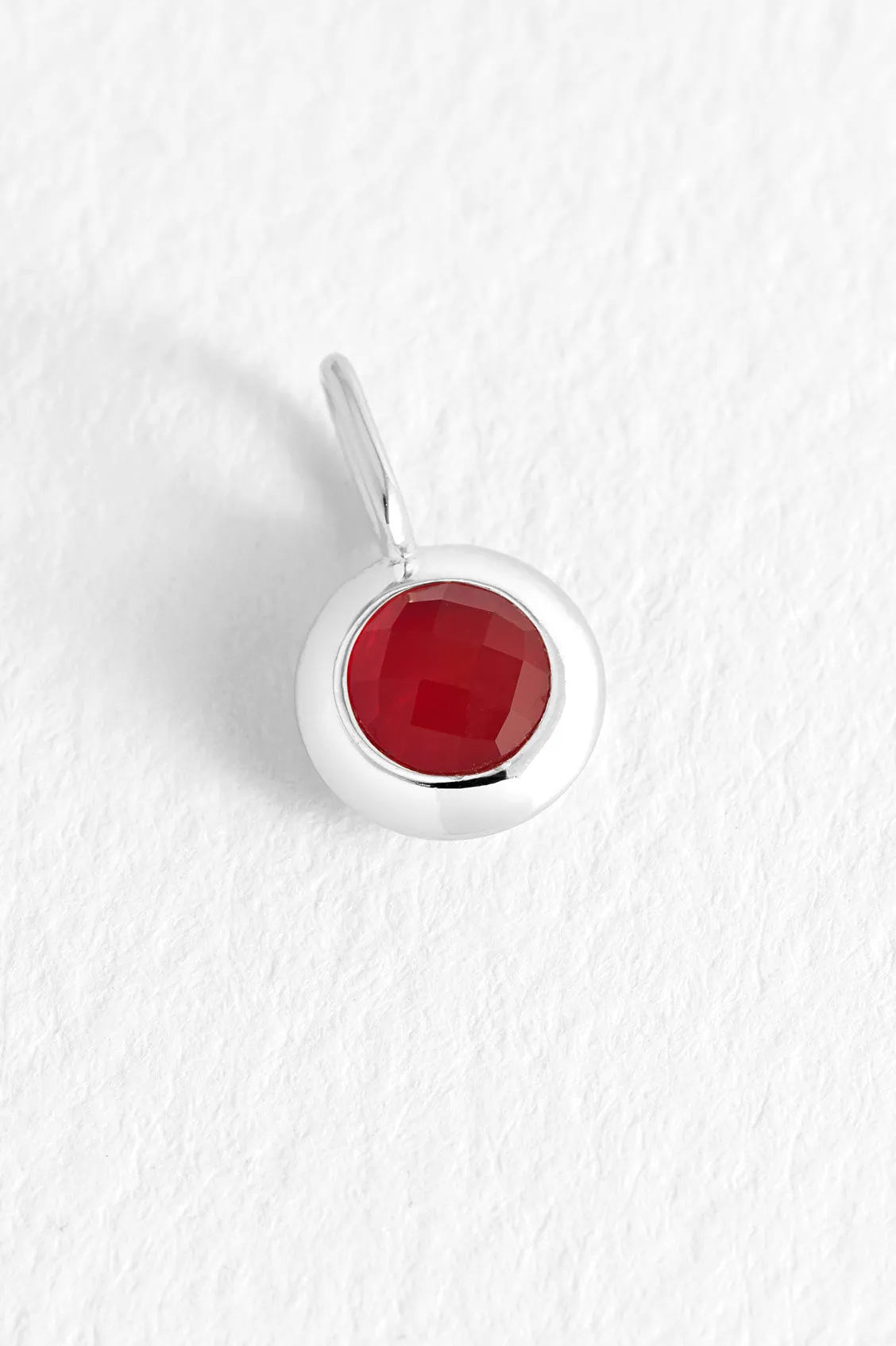 January Birthstone Charm