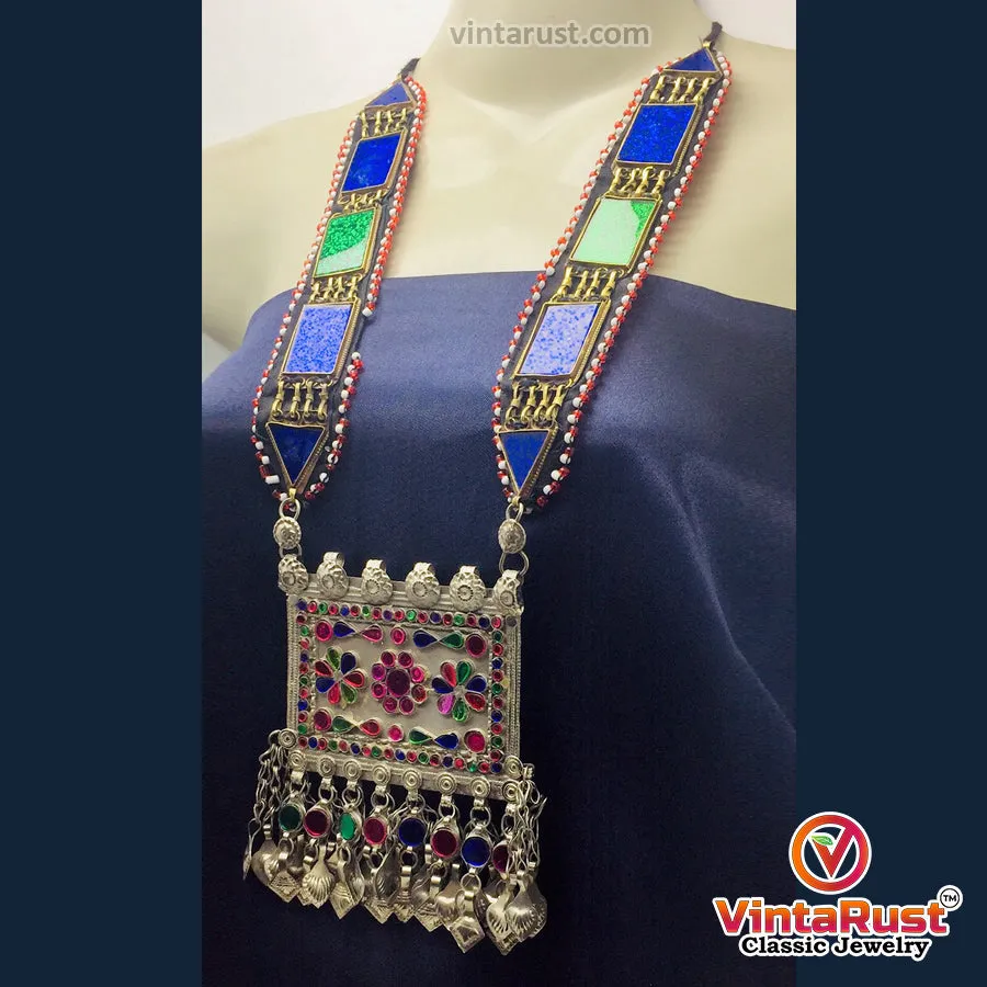 Kuchi Long Chain Pendant Necklace